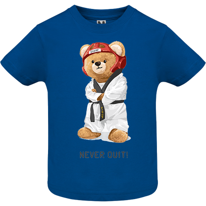 Eco-Friendly Karate Bear Baby T-shirt