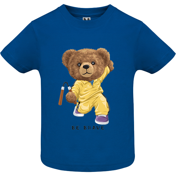 Eco-Friendly Ninja Bear Baby T-shirt