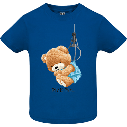 Eco-Friendly Pick Me Bear Baby T-shirt