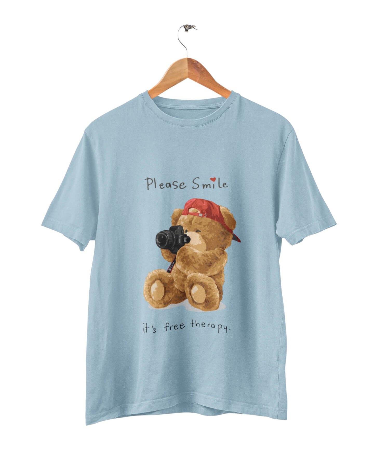 Organic Please Smile T-shirt