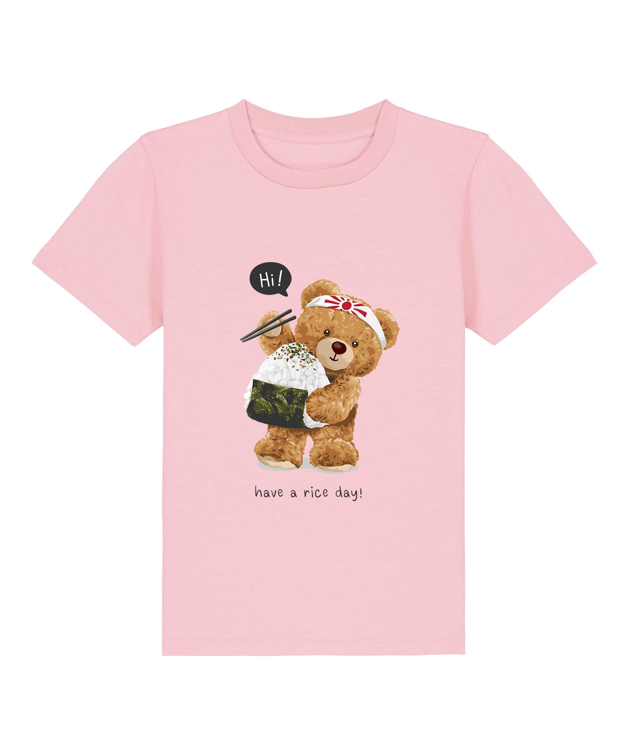 Eco-Friendly Sushi Bear Kids T-shirt