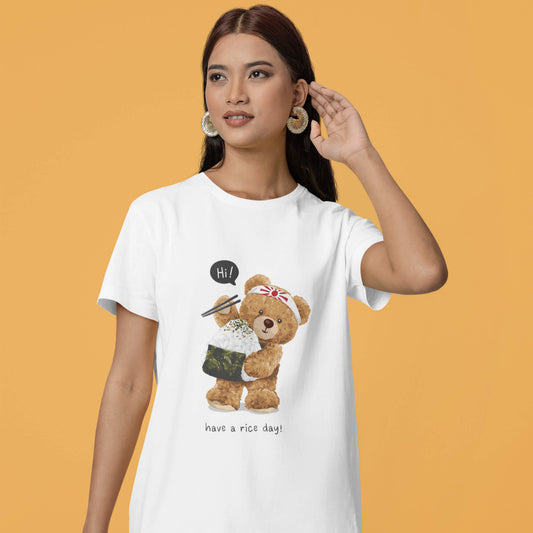 Organic Sushi Bear T-shirt