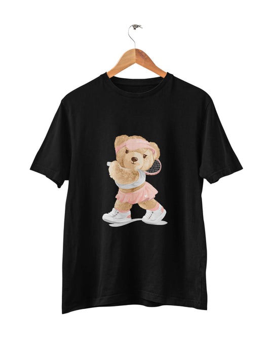 Organic Tennis Bear T-shirt