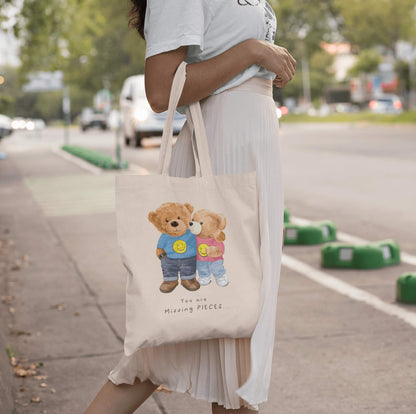 Eco Tote Bag Missing Pieces
