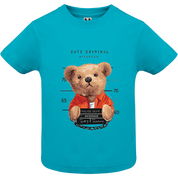 Eco-Friendly Cute Criminal Bear Baby T-shirt