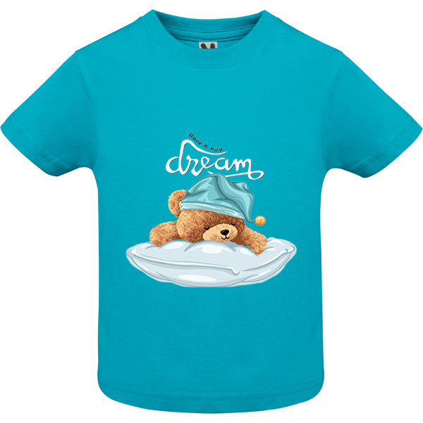 Eco-Friendly Dreaming Bear Baby T-shirt