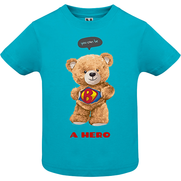 Eco-Friendly Hero Bear Baby T-shirt