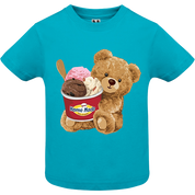 Eco-Friendly Ice Cream Bear Baby T-shirt