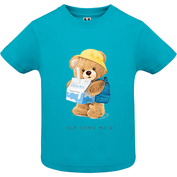 Eco-Friendly Milk Bear Baby T-shirt