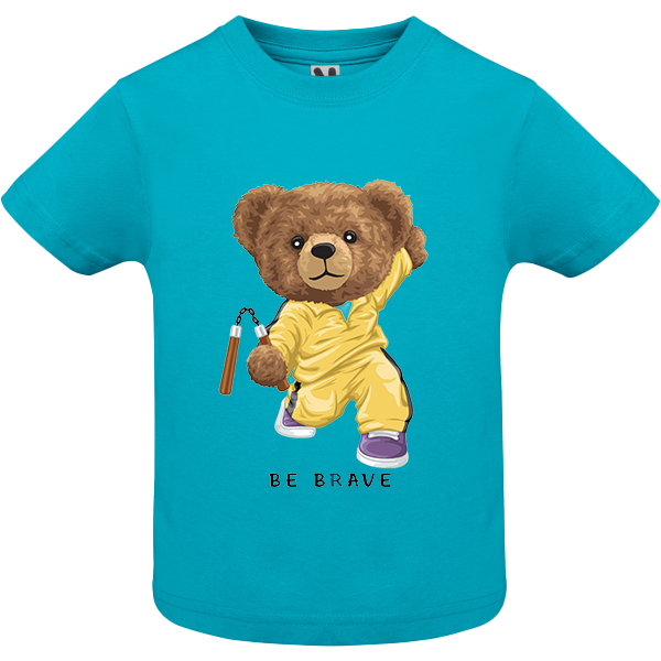 Eco-Friendly Ninja Bear Baby T-shirt