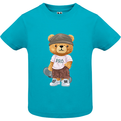 Eco-Friendly Skater Bear Baby T-shirt