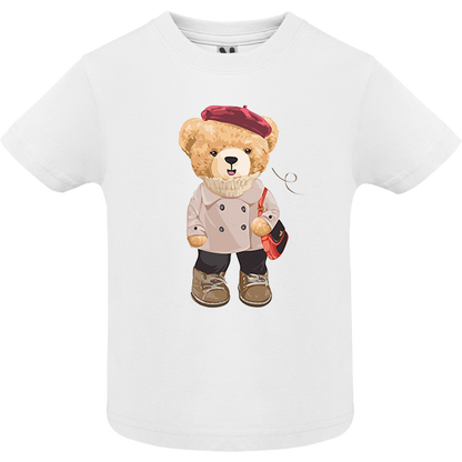 Eco-Friendly Autumn Bear Baby T-shirt