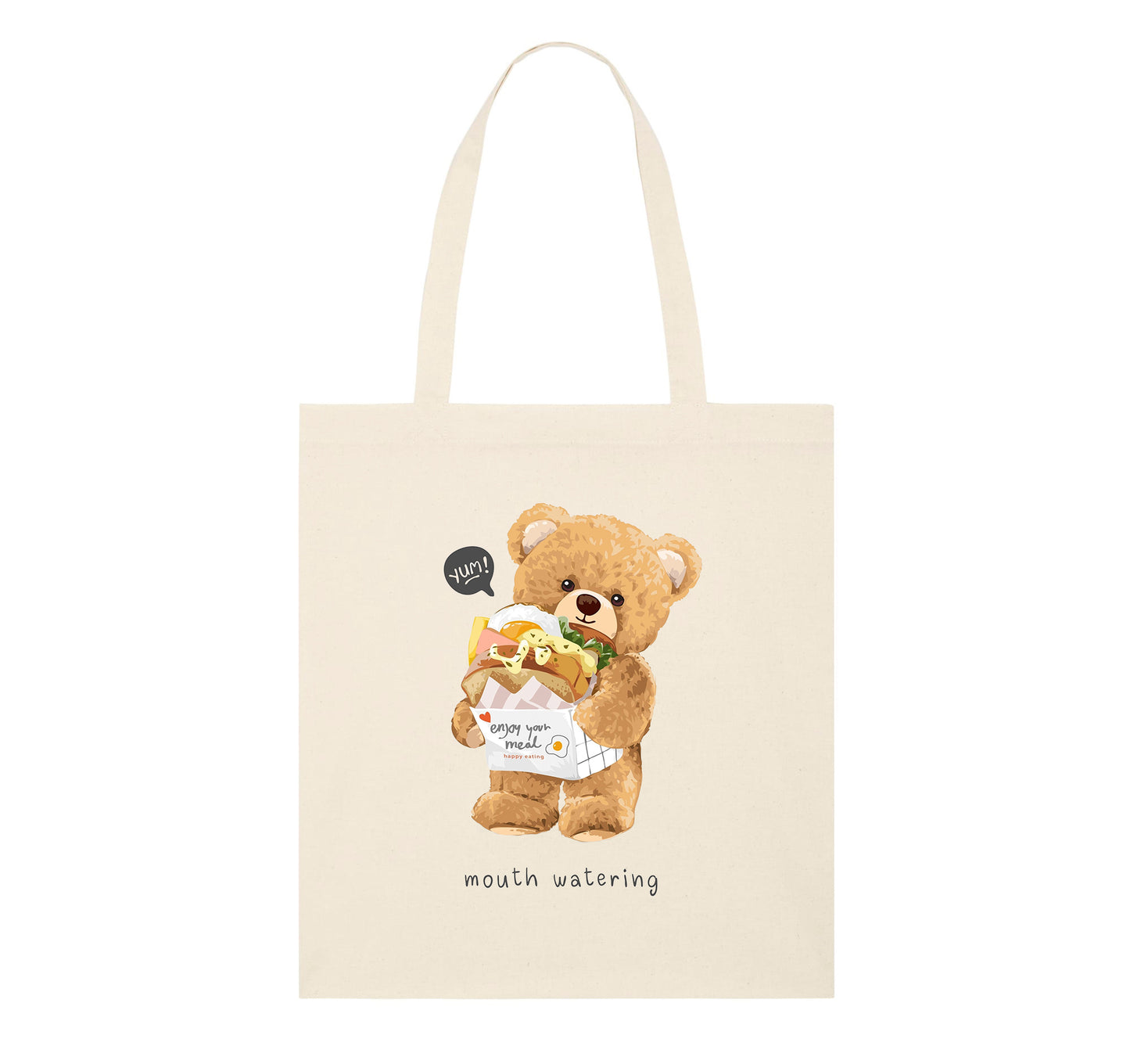 Eco-Friendly Tasty Bear Tote Bag