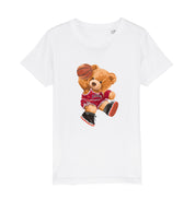 Eco-Friendly Basketball Bear Kids T-shirt