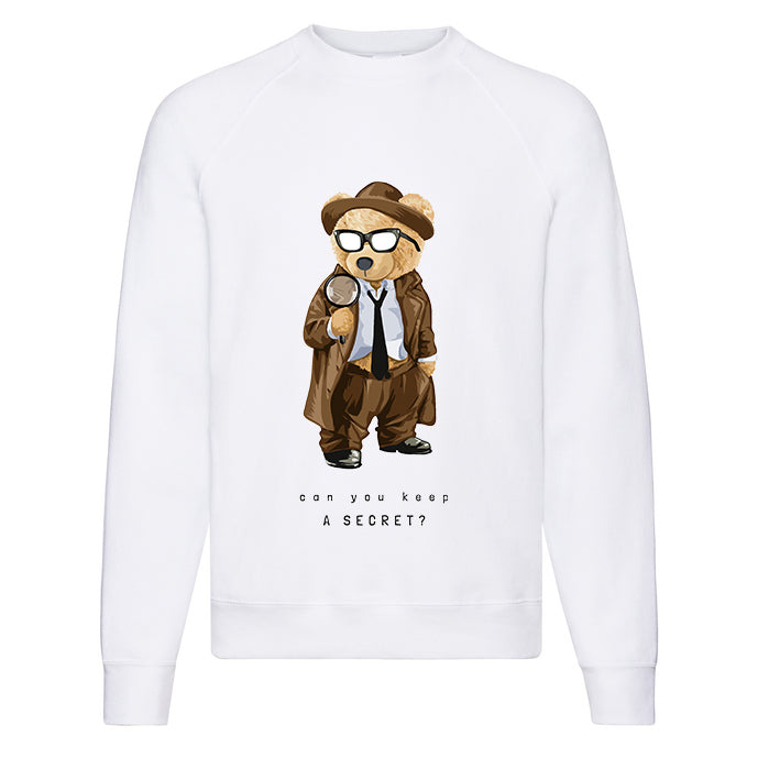 Eco-Friendly Detective Bear Pullover