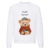 Eco-Friendly Enjoy Yourself Bear Pullover