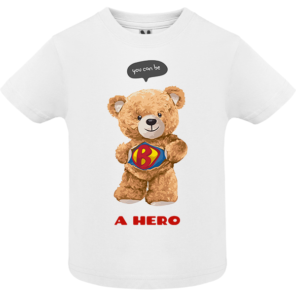 Eco-Friendly Hero Bear Baby T-shirt