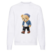 Eco-Friendly Hipster Bear Pullover