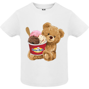 Eco-Friendly Ice Cream Bear Baby T-shirt