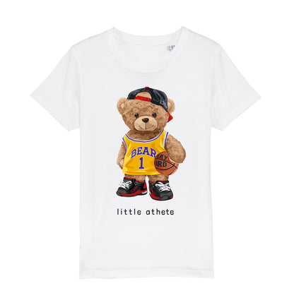 Eco-Friendly Lakers Bear Kids T-shirt