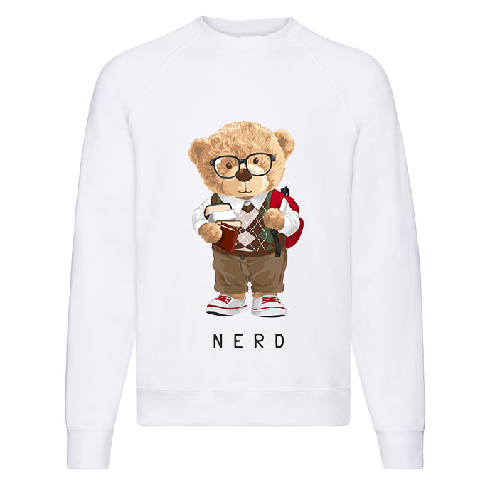 Eco-Friendly Nerd Bear Pullover