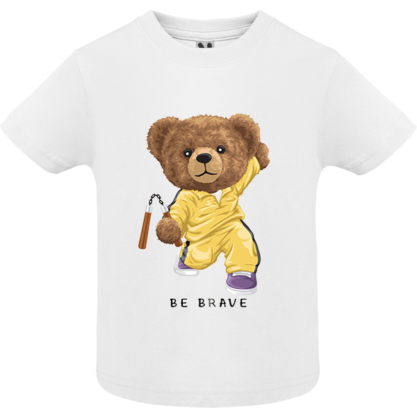 Eco-Friendly Ninja Bear Baby T-shirt