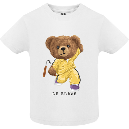 Eco-Friendly Ninja Bear Baby T-shirt