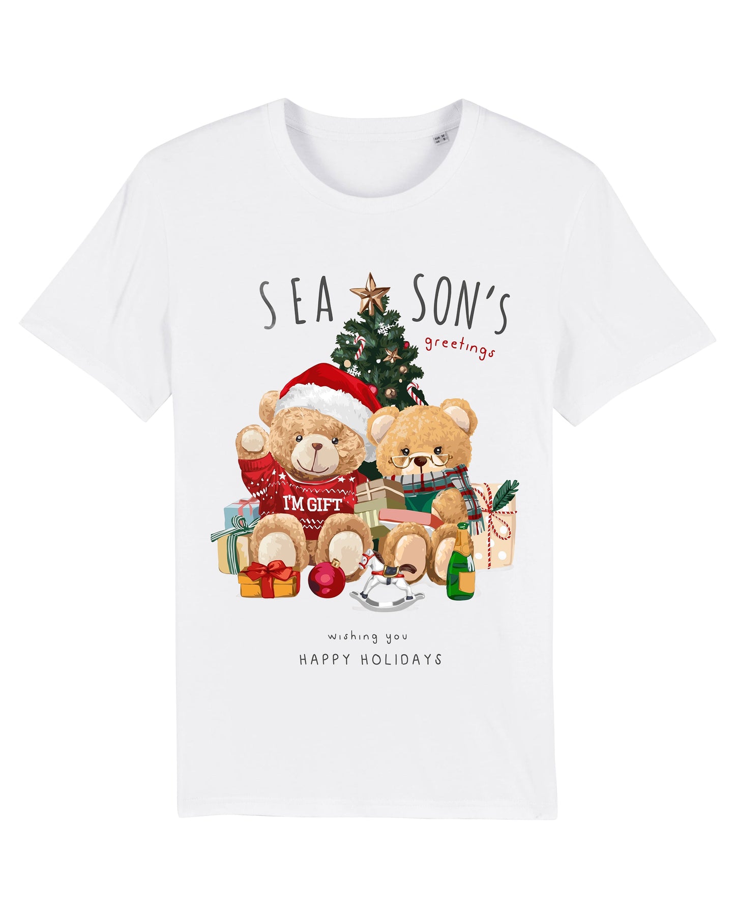 Eco-Friendly Gift Bear T-shirt