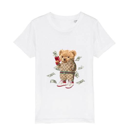 Eco-Friendly Rich Bear Kids T-shirt