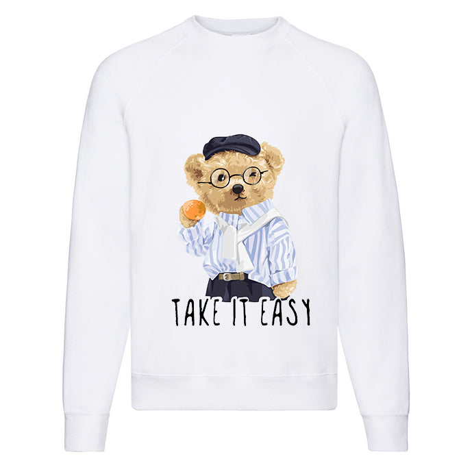 Eco-Friendly Take it Easy Bear Pullover