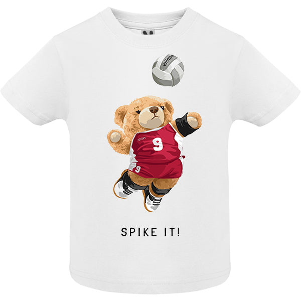 Eco-Friendly Volleyball Bear Baby T-shirt