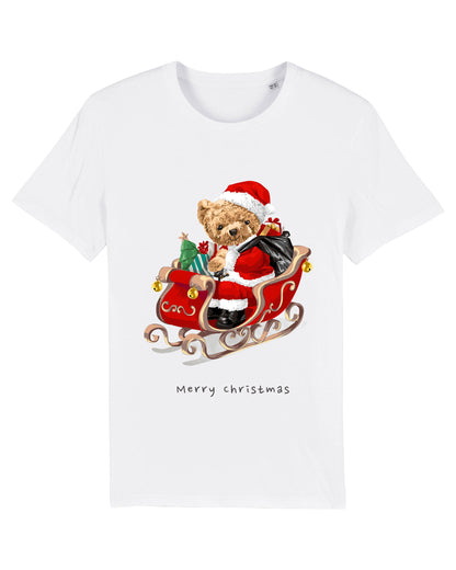 Eco-Friendly Dear Santa Bear T-shirt