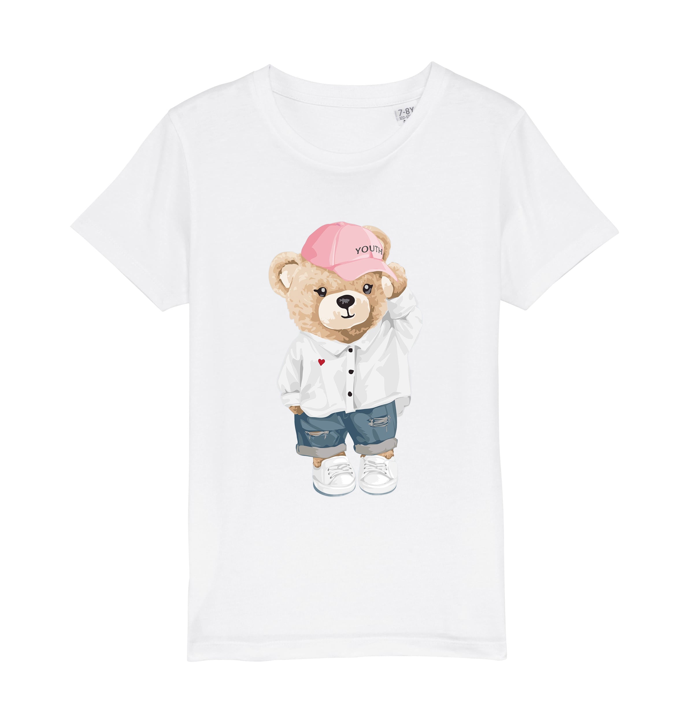 Eco-Friendly Young Bear Kids T-shirt