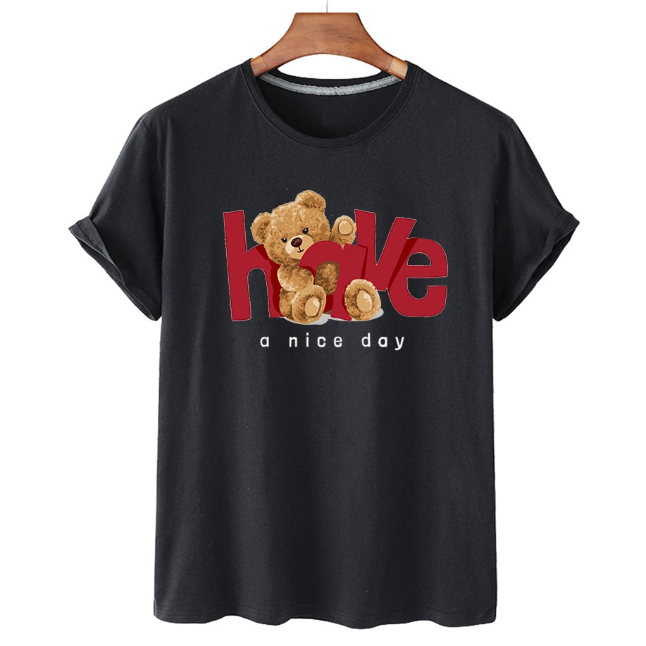 Eco-Friendly Kind Bear T-shirt