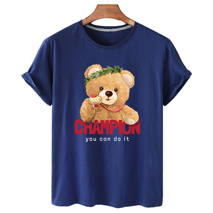Eco-Friendly Champion Bear T-shirt