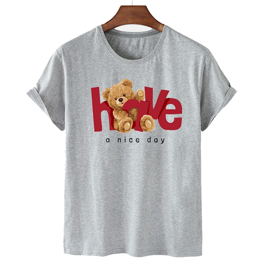 Eco-Friendly Kind Bear T-shirt