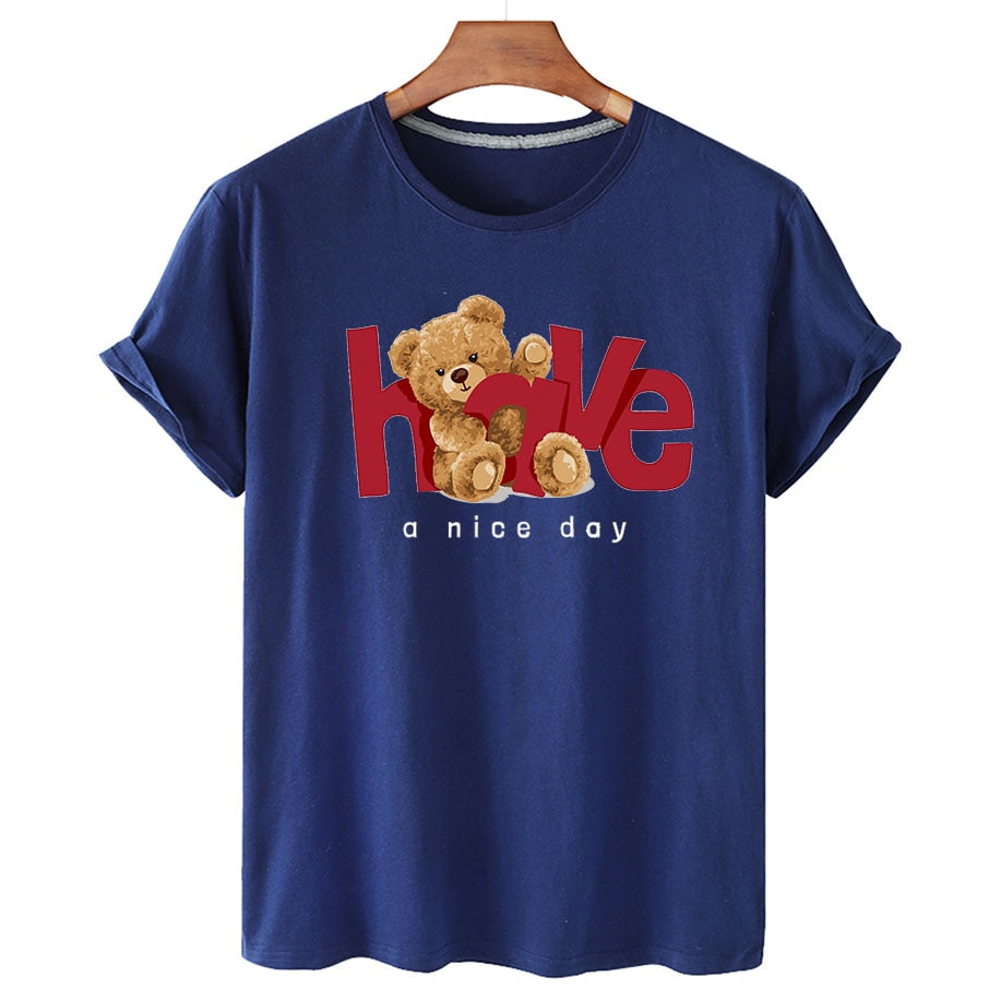 Eco-Friendly Kind Bear T-shirt