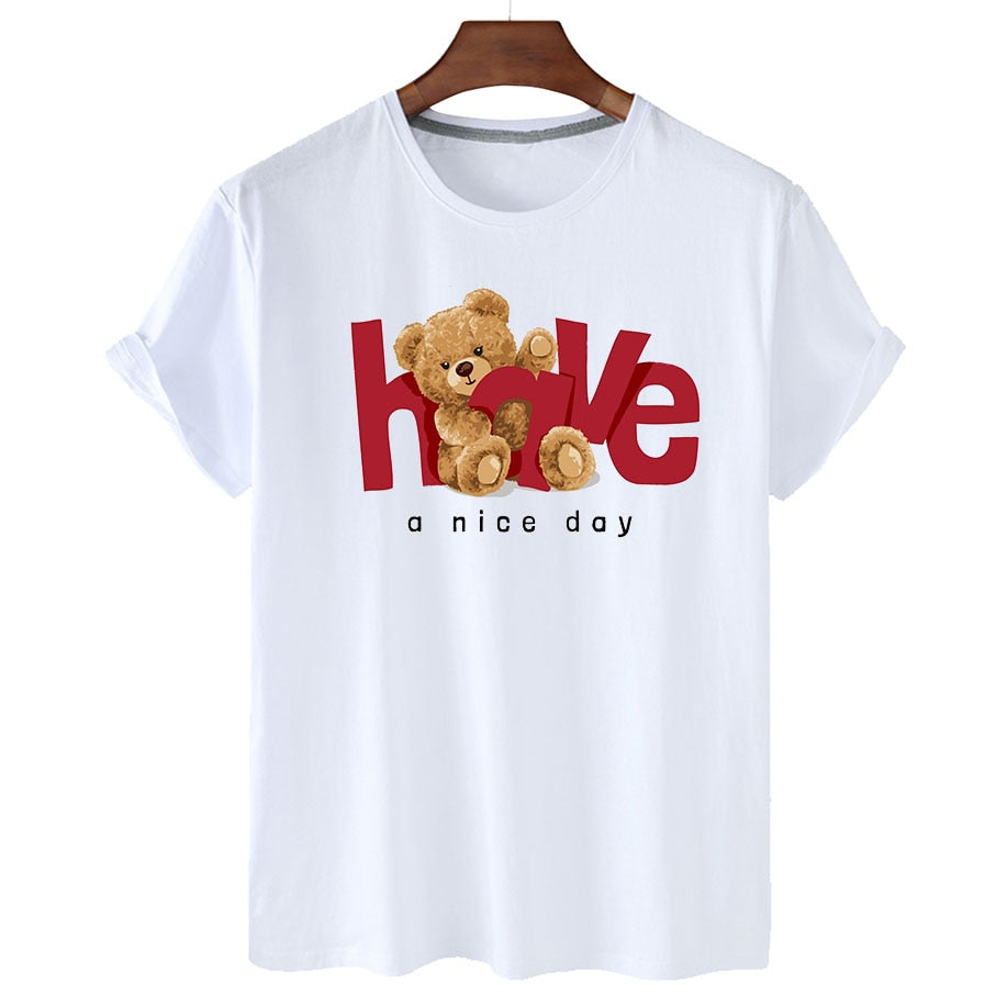 Eco-Friendly Kind Bear T-shirt