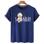Eco-Friendly Sunday Bear T-shirt