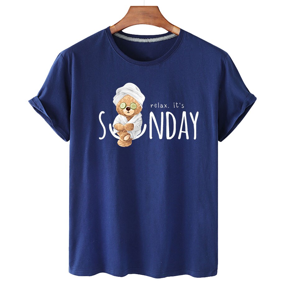 Eco-Friendly Sunday Bear T-shirt