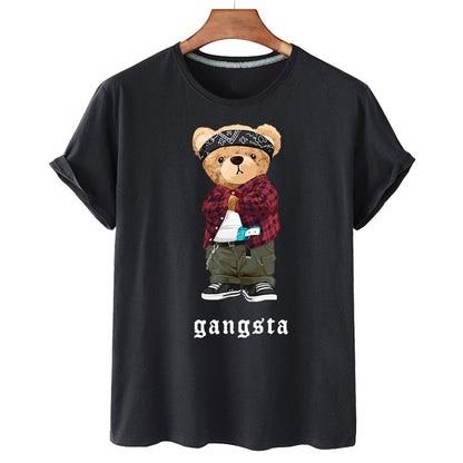 Eco-Friendly Gangsta Bear T-shirt
