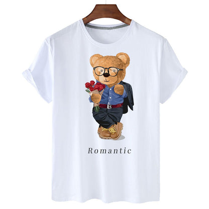 Eco-Friendly Romantic Bear T-shirt