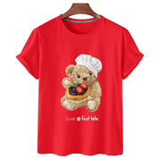 Eco-Friendly Foodie Bear T-shirt