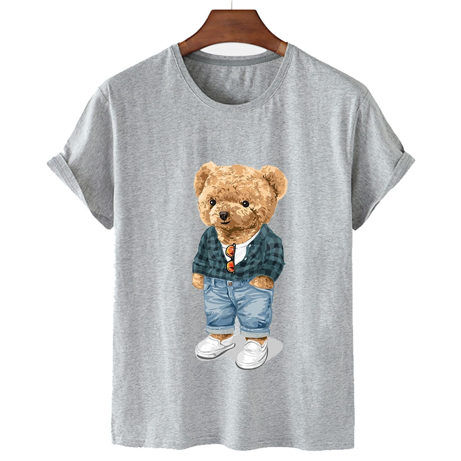 Eco-Friendly Stylish Bear T-shirt