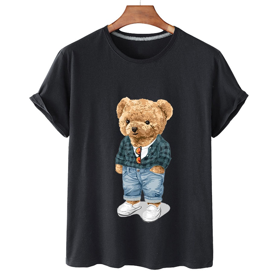 Eco-Friendly Stylish Bear T-shirt