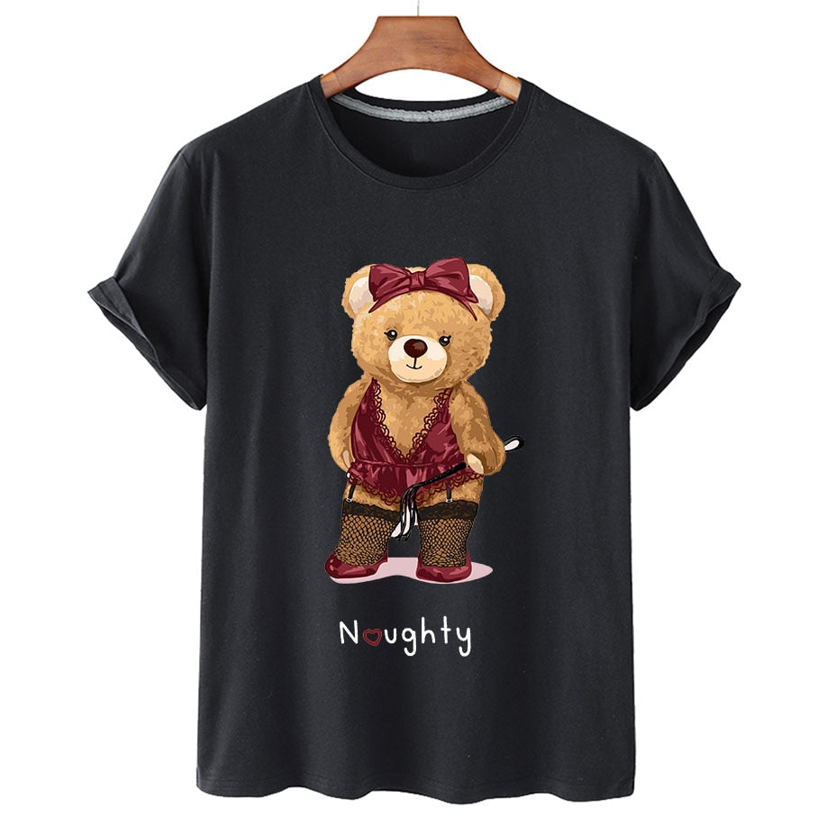 Eco-Friendly Naughty Bear T-shirt