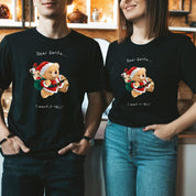 Eco-Friendly Santa Clause Bear T-shirt