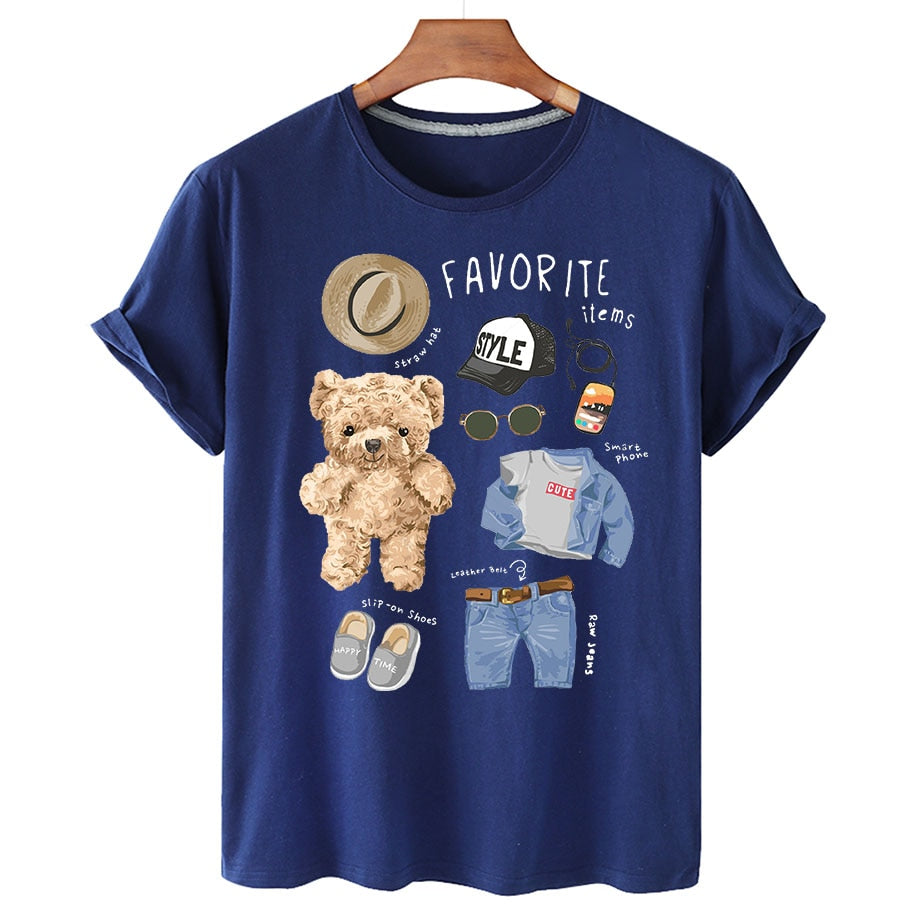 Eco-Friendly Favorite Items Bear T-shirt