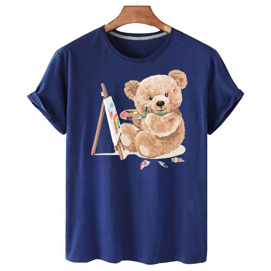 Eco-Friendly Artist Bear T-shirt