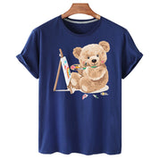 Eco-Friendly Artist Bear T-shirt